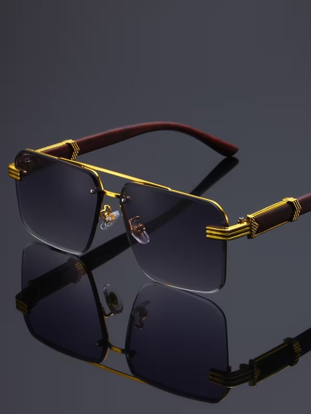 Rimless Sunglasses